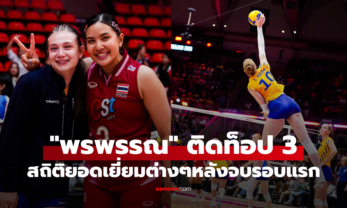 สรุปสถิติยอดเยี่ยมวอลเลย์บอลหญิงชิงแชมป์โลก 2025 หลังจบรอบแรก, \