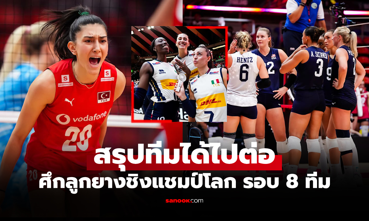 ครบโควตา! เปิดรายชื่อ 8 ชาติ คว้าตั๋วผ่านเข้ารอบก่อนรองฯ ศึกชิงแชมป์โลก 2025