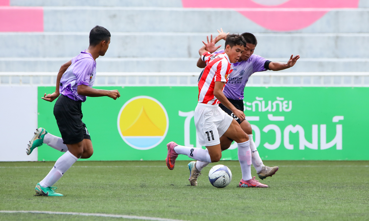 ผ่านฉลุย 16 ทีมสุดท้าย ลูกหนังขาสั้น “ฟุตบอลนักเรียน 7 คน แชมป์กีฬา 7HD แชมเปียน คัพ 2025”