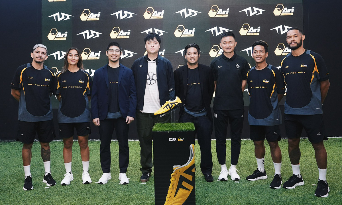 Ari Football จับมือ TLSS เปิดตัวแบรนด์ TLSS Thailand อย่างเป็นทางการ